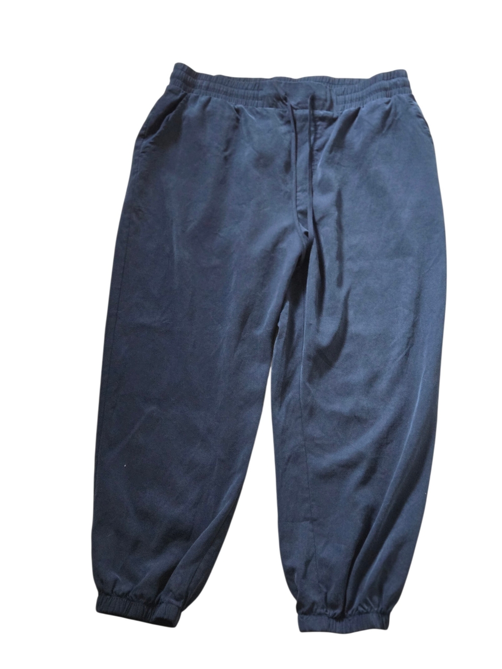Philosophy Republic Pants Women's PXL Petite XL Navy Tencel Jogger Twill